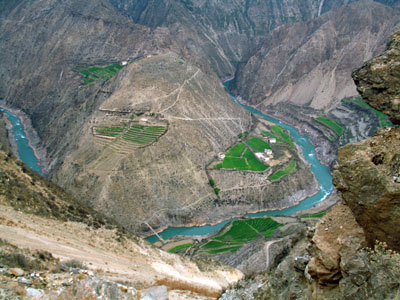 澜沧江峡谷 澜沧江峡谷